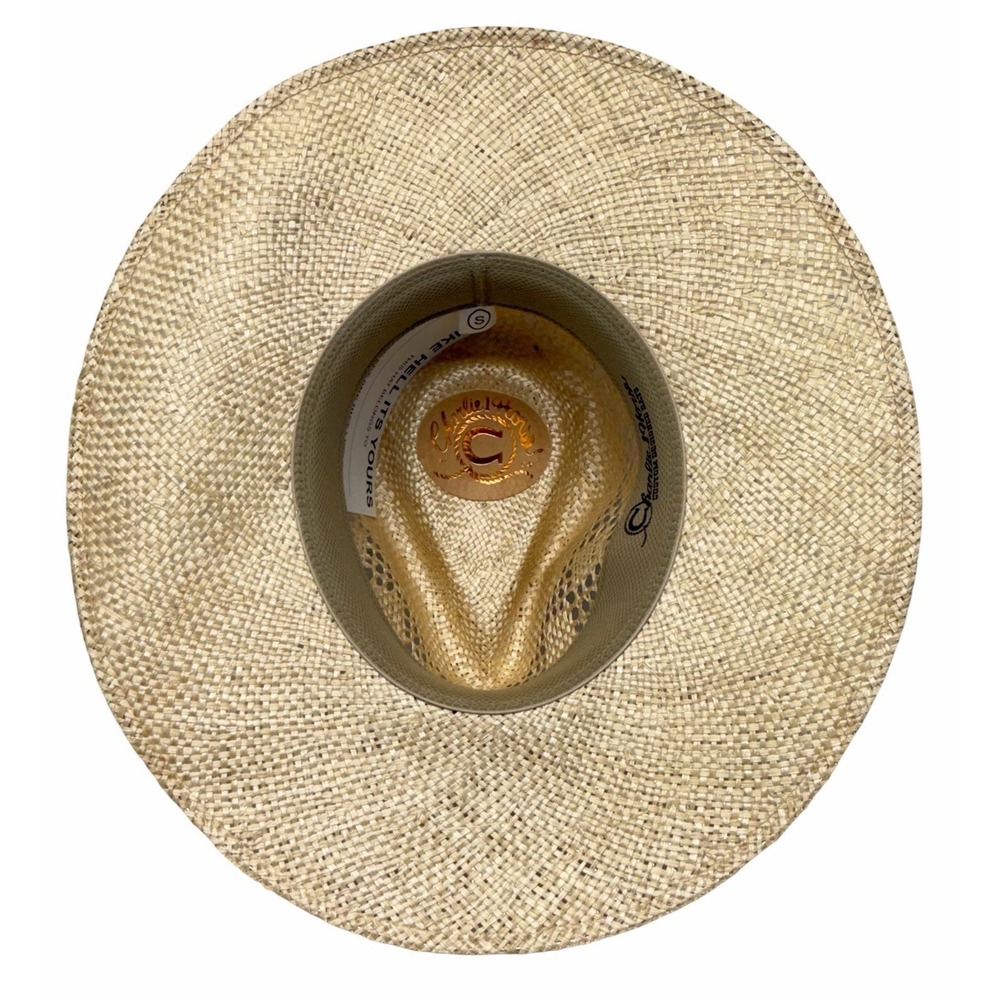 Charlie One Horse Straw Hat Women's Size Small Tan Color Cowgirl Hat - NEW - Picture 8 of 9